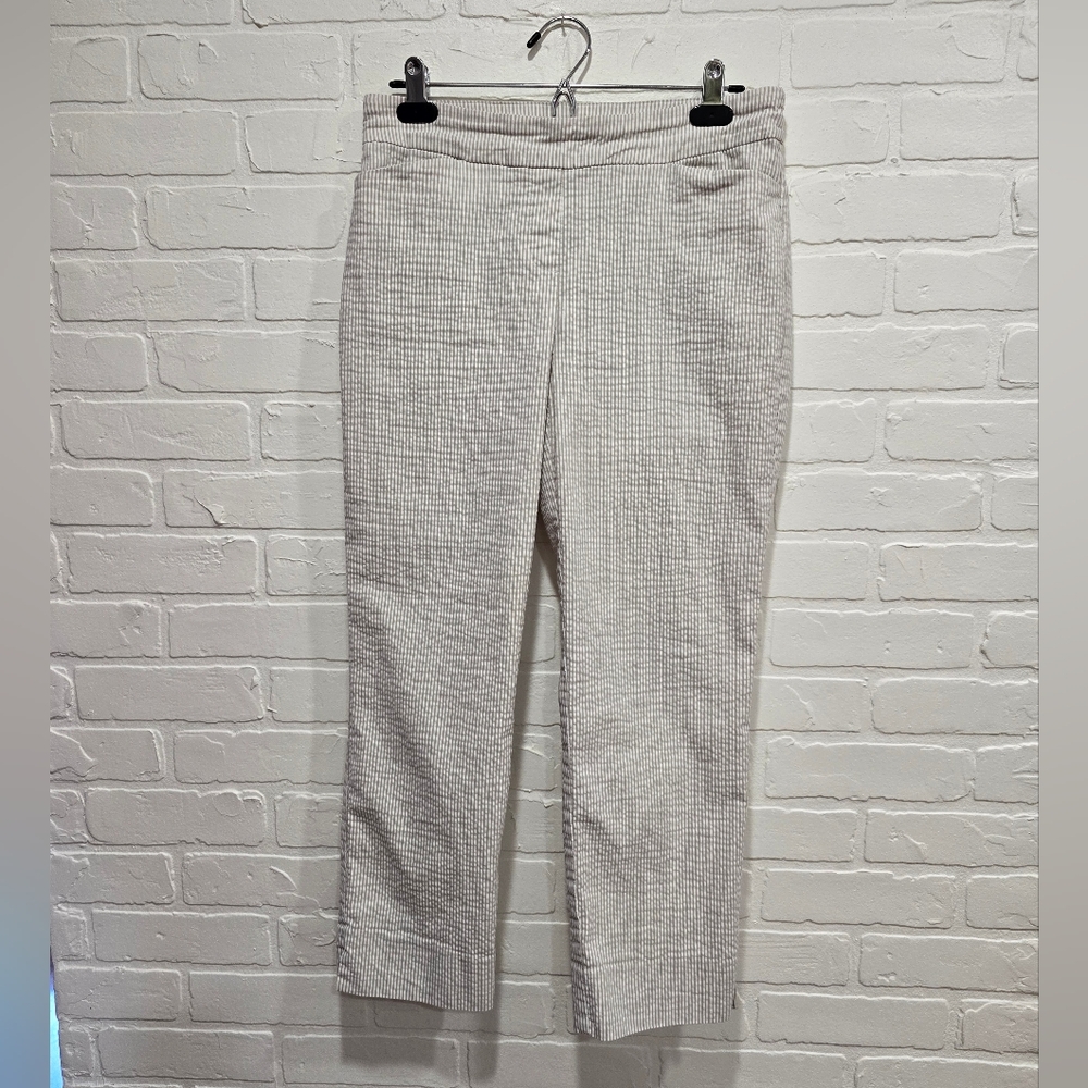 Hilary Radley Gray Chinos Relaxed Fit